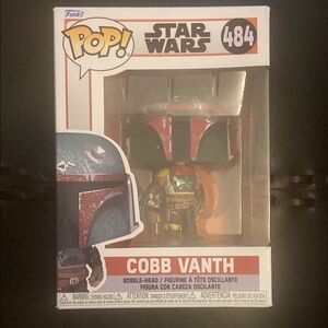 Funko Star Wars Cobb Vanth Figure with Red and Green